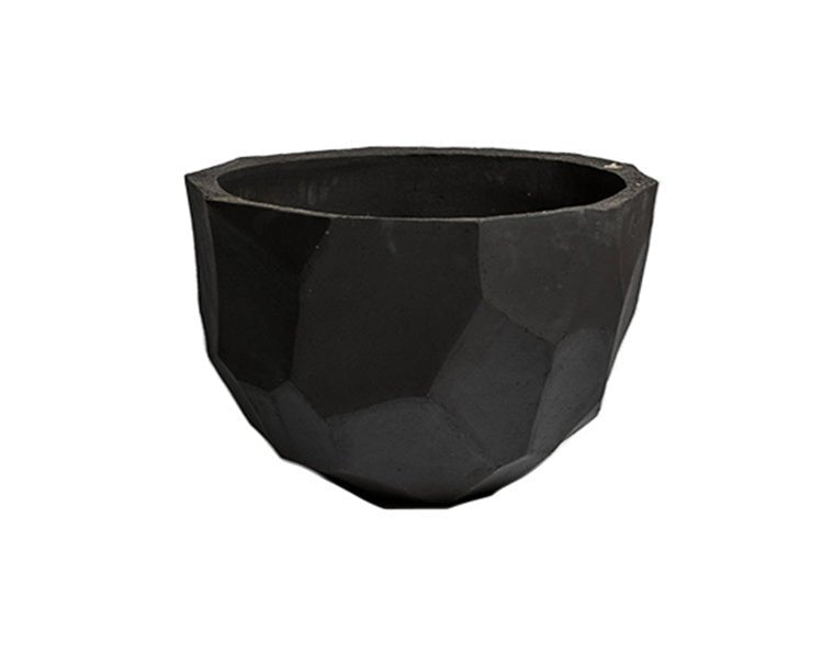 DOMANI pot BILBAO | Natural Black - NU PUUR & GROEN