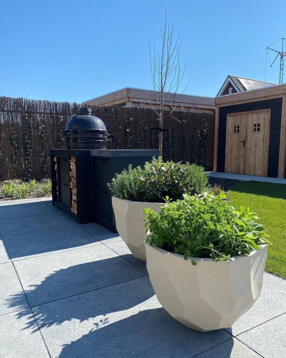 DOMANI pot BILBAO | Natural White - NU PUUR & GROEN