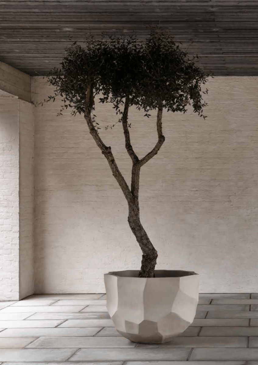 DOMANI pot BILBAO | Natural White - NU PUUR &amp; GROEN