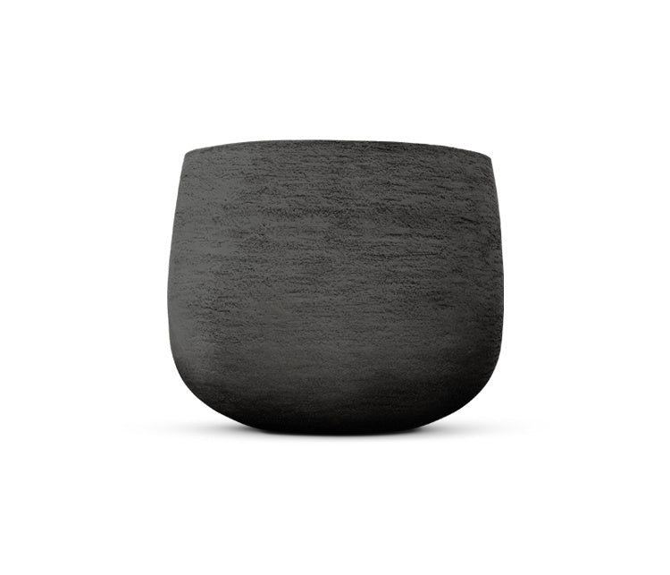 DOMANI pot "GRAZ" | Natural Black - NU PUUR & GROEN