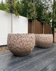 DOMANI pot LAVA | Natural Brown - NU PUUR & GROEN