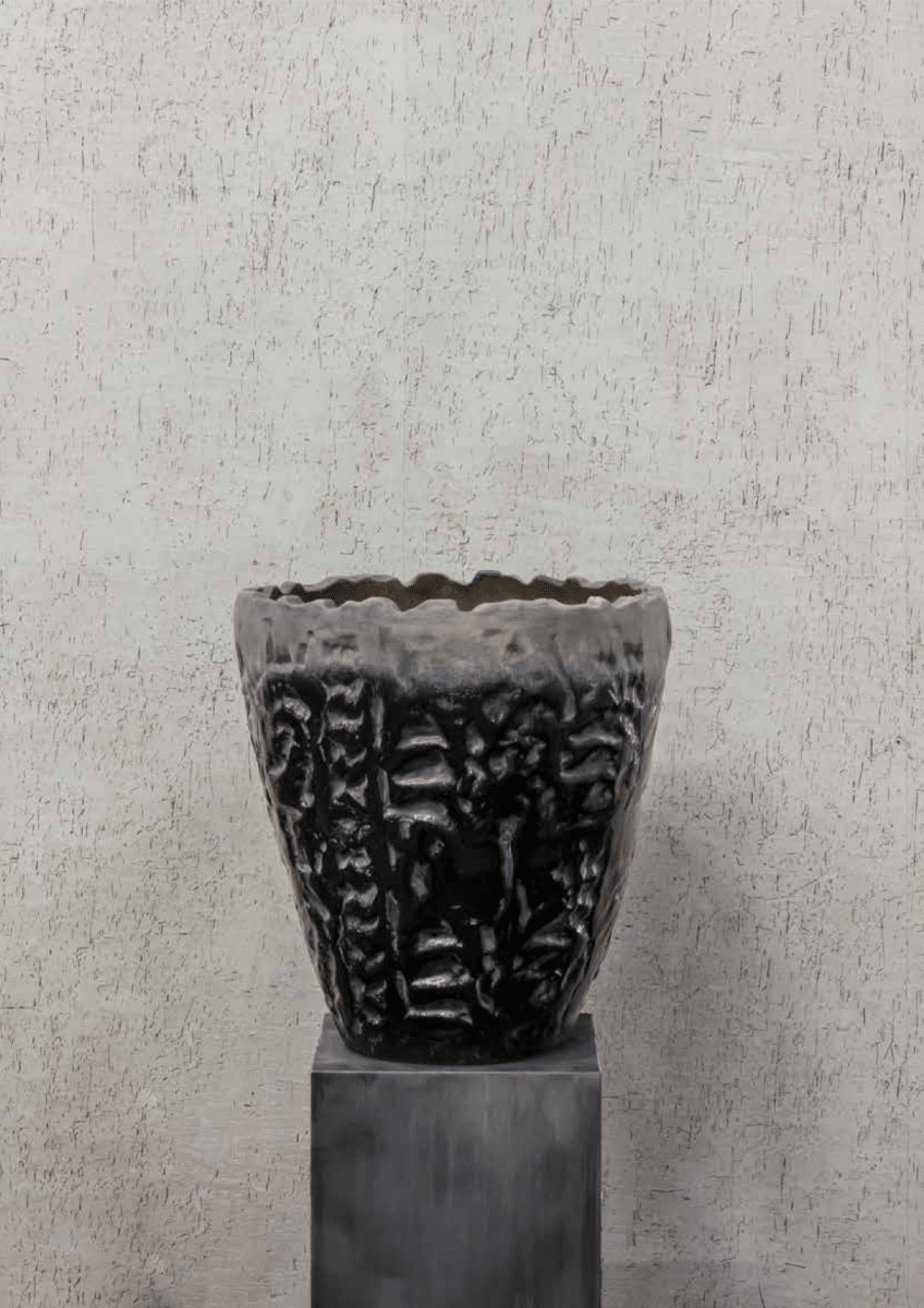 DOMANI pot LUANDA | Black - NU PUUR &amp; GROEN