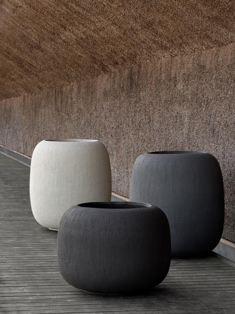 DOMANI pot MELIDES | Cement - NU PUUR & GROEN