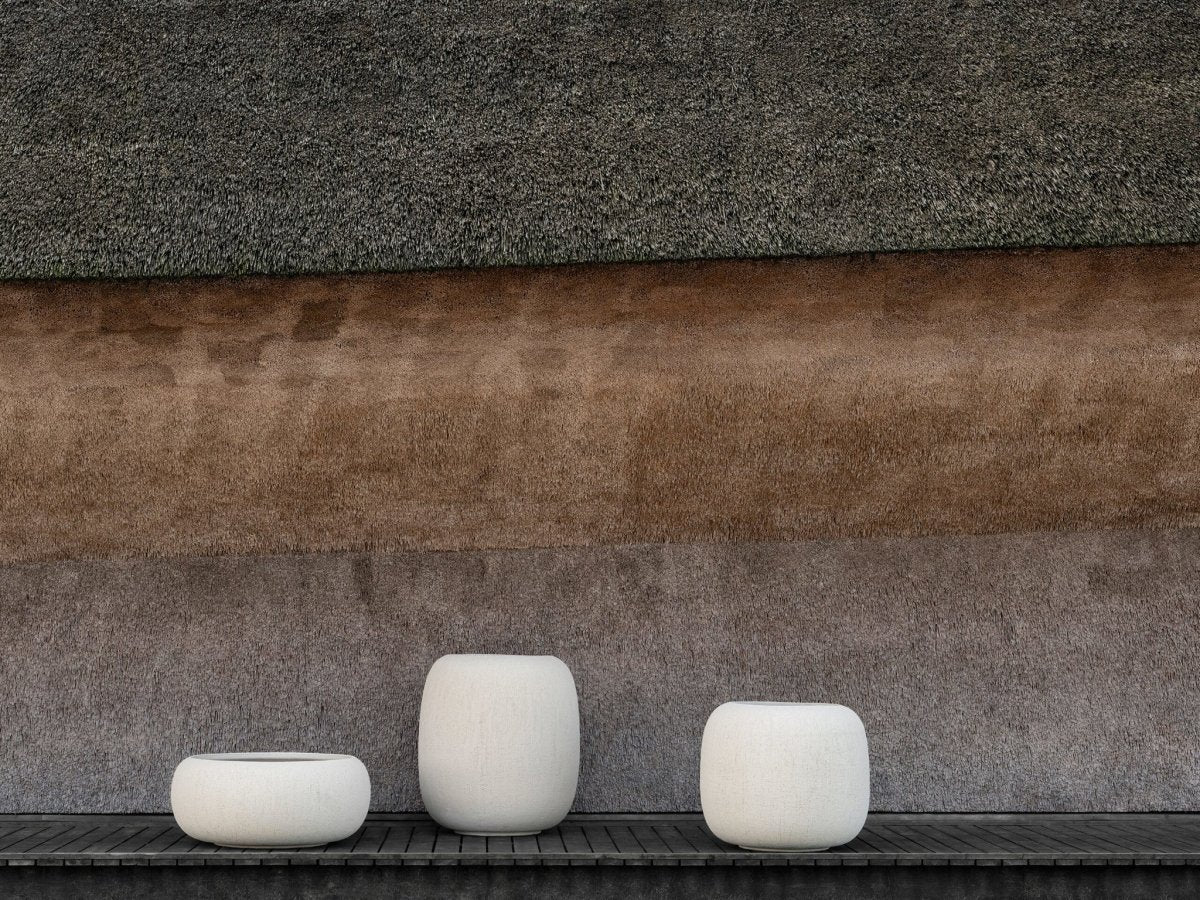 DOMANI pot MELIDES | Travertine - NU PUUR & GROEN