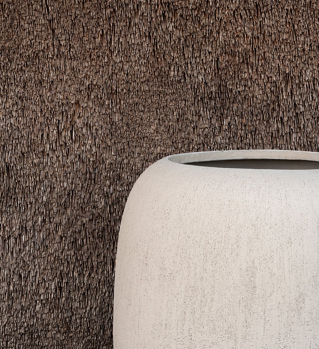 DOMANI pot MELIDES | Travertine - NU PUUR & GROEN