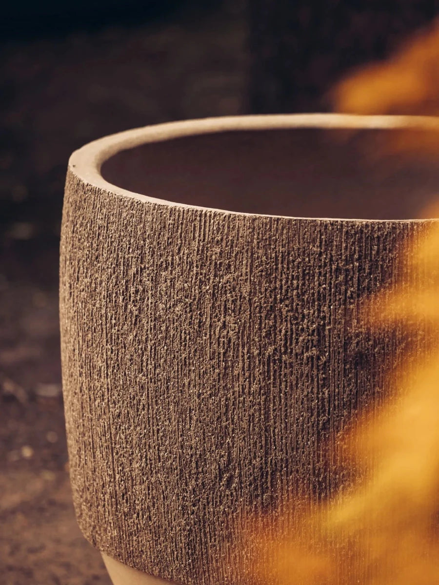 DOMANI pot MOYA by Piet Boon | Natural Sand - NU PUUR & GROEN