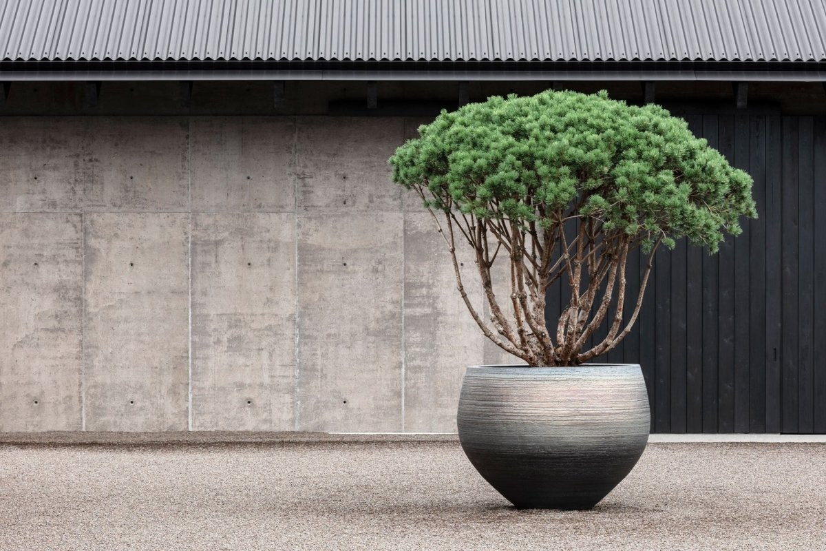 DOMANI pot NUUK | Metal Art - NU PUUR & GROEN