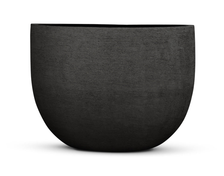 DOMANI Pot Texel | Natural Black - NU PUUR &amp; GROEN