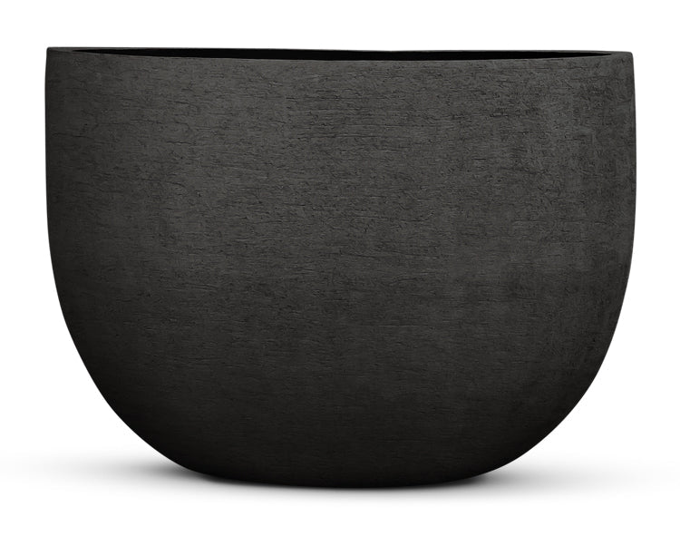DOMANI Pot Texel | Natural Black - NU PUUR &amp; GROEN