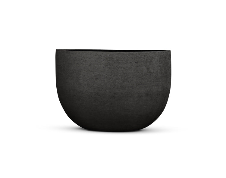 DOMANI Pot Texel | Natural Black - NU PUUR &amp; GROEN
