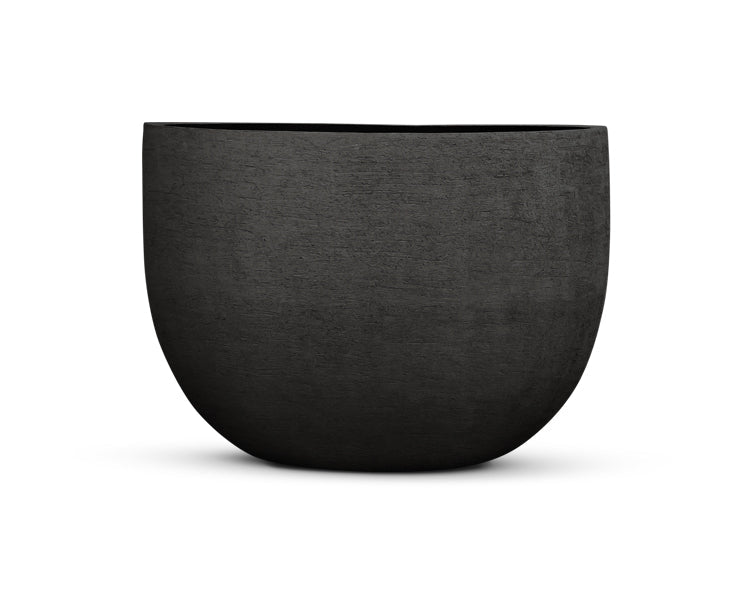 DOMANI Pot Texel | Natural Black - NU PUUR &amp; GROEN