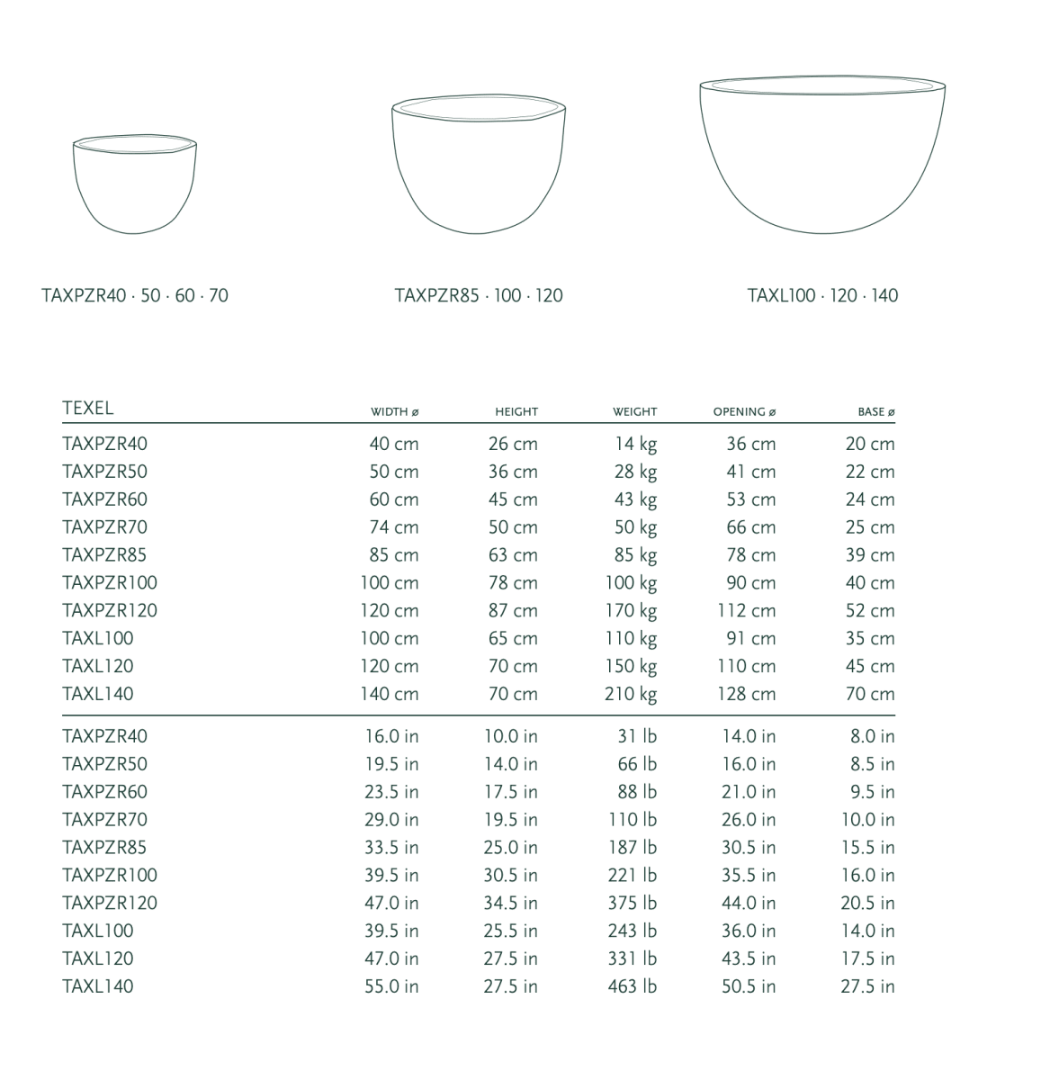 DOMANI pot "TEXEL" | Natural Sand - NU PUUR & GROEN