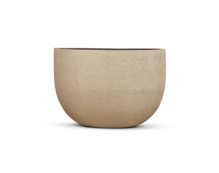 DOMANI pot "TEXEL" | Natural White - NU PUUR & GROEN