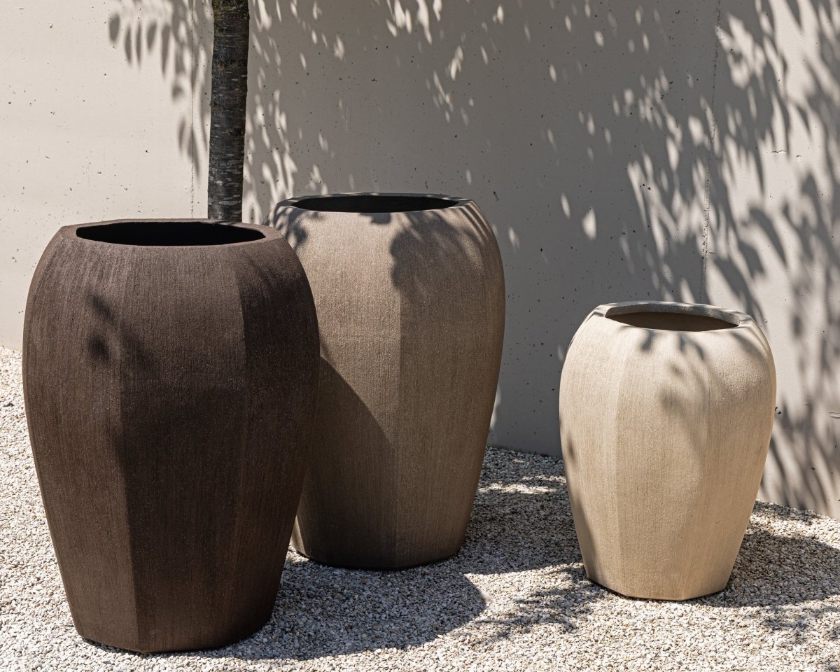 DOMANI vaas ALMA | Natural Grey - NU PUUR & GROEN