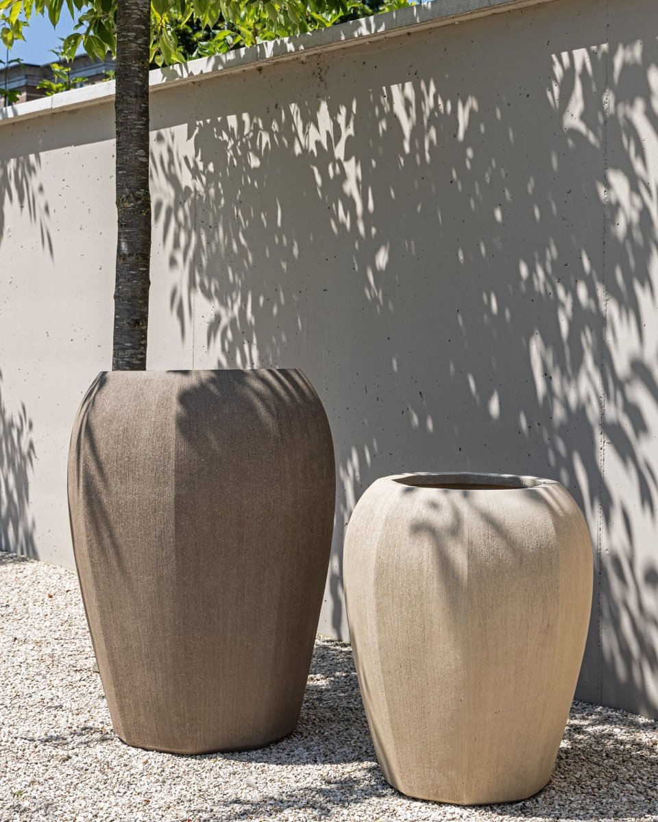DOMANI vaas ALMA | Natural Grey - NU PUUR & GROEN
