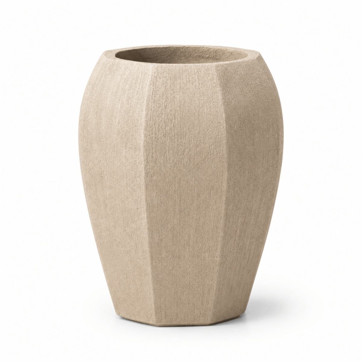 DOMANI vaas ALMA | Natural White - NU PUUR & GROEN