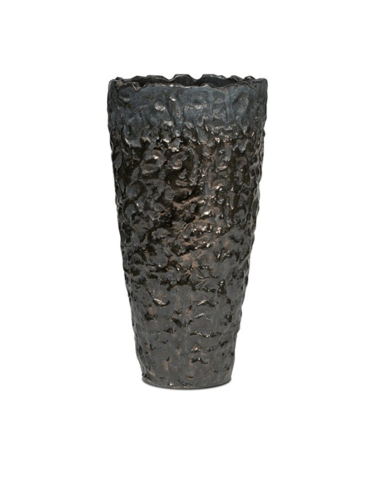 DOMANI vaas LUANDA | Bronze - NU PUUR & GROEN