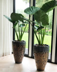 DOMANI vaas LUANDA | Bronze - NU PUUR & GROEN