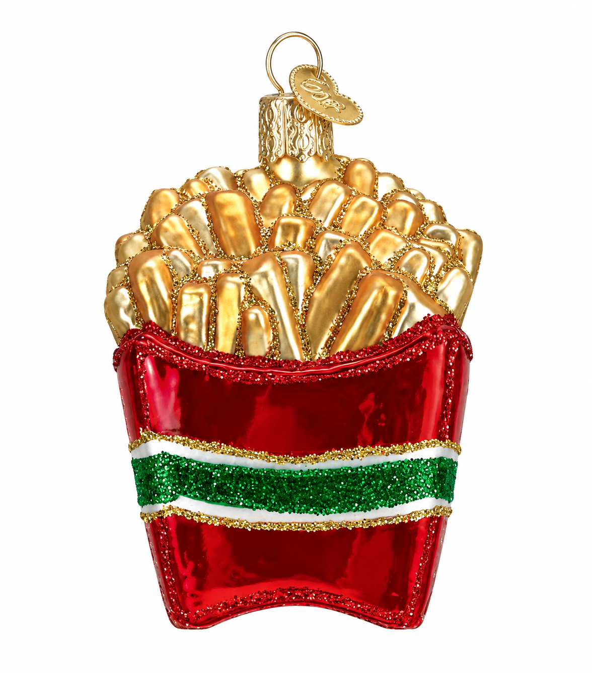 Ornement de Noël | Frites françaises | 11 cm