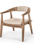 Easy Chair Faye | Teak Natural Grey - NU PUUR & GROEN