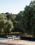 Easy Chair Faye | Teak Natural Grey - NU PUUR & GROEN