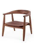 Easy Chair Faye | Teak Woodstain Emas Brown - NU PUUR & GROEN