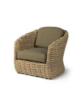 Easy Chair Feline | CL PE Wicker Natural - NU PUUR & GROEN