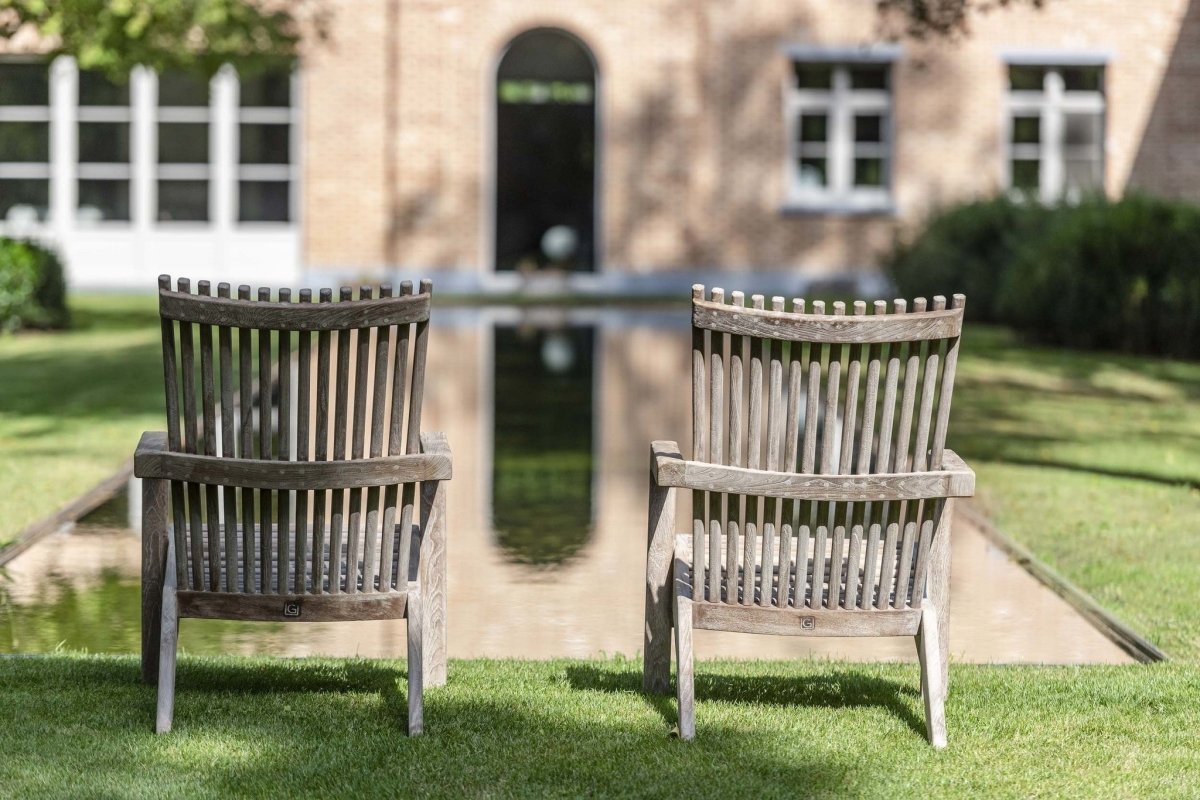Easy Chair Orso | Teak Natural Grey - NU PUUR &amp; GROEN