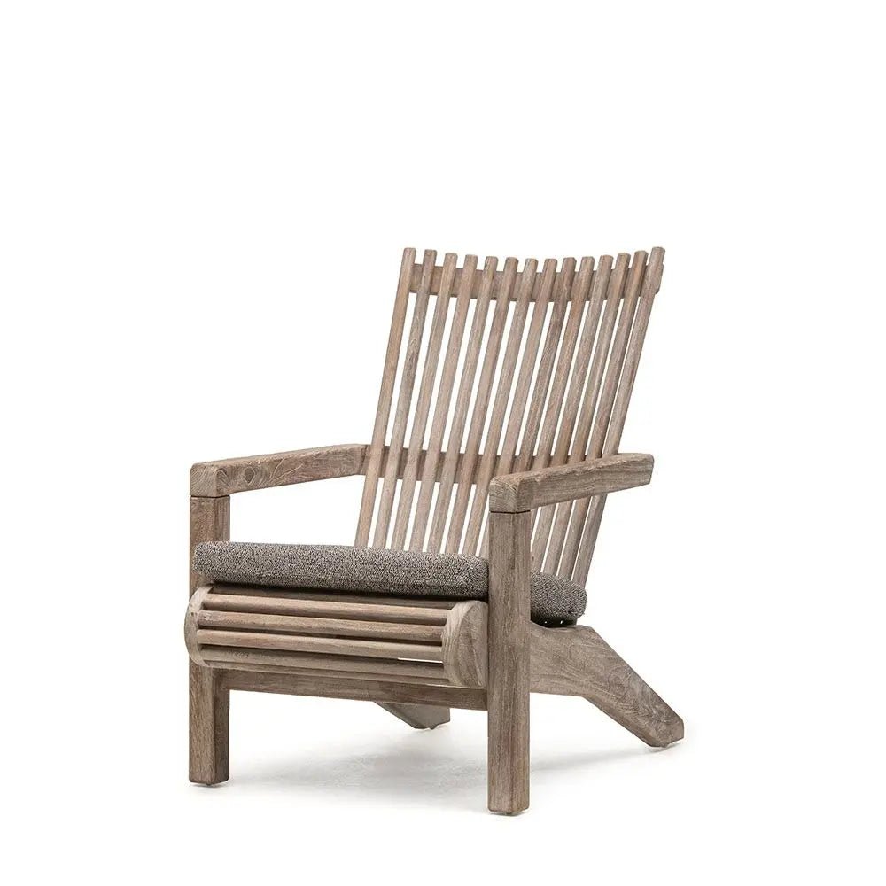 Easy Chair Orso | Teak Natural Grey - NU PUUR & GROEN