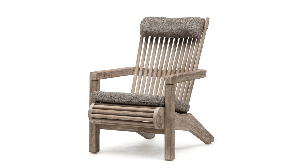 Easy Chair Orso | Teak Natural Grey - NU PUUR & GROEN