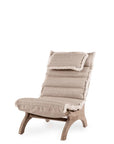 Easy Chair Sachin | Teak Natural Grey - NU PUUR & GROEN
