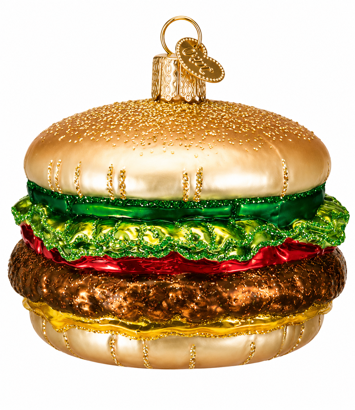 Weihnachtsornament | Cheeseburger | 6 cm