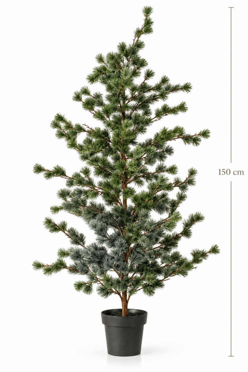 Exclusive Winter Pine | Luxe Kunst Dennenboom 150 cm - NU PUUR & GROEN