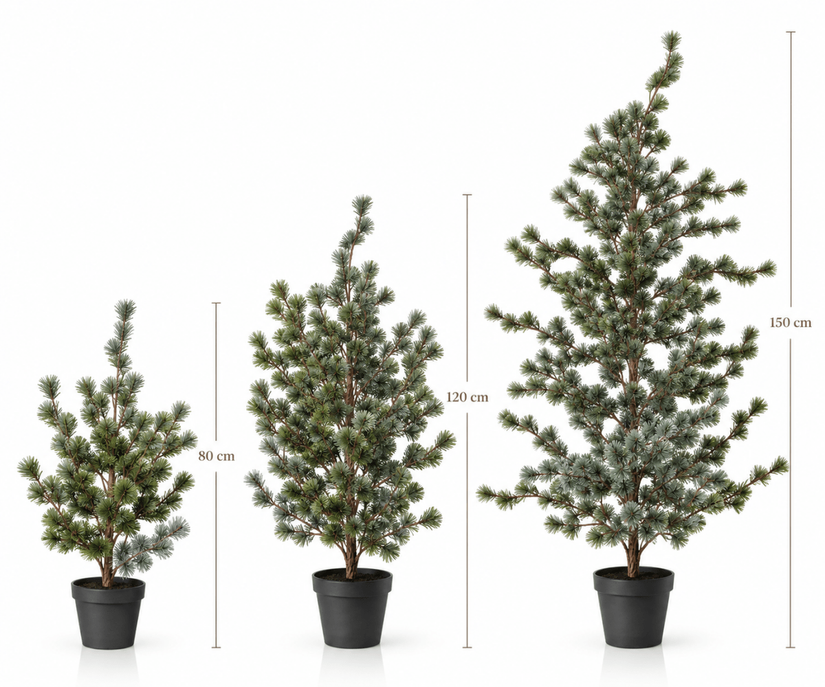 Exclusive Winter Pine | Luxe Kunst Dennenboom 150 cm - NU PUUR &amp; GROEN