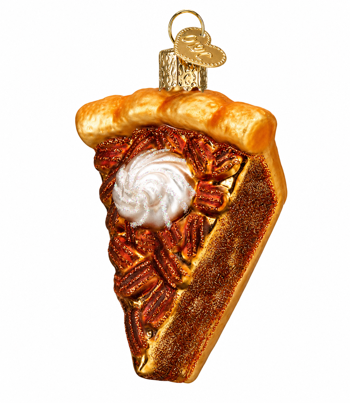 Adorno navideño | Tarta de pacana | 9 cm