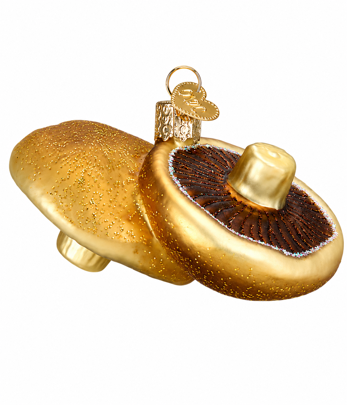 Weihnachtsornament | Portobello-Pilz | 9 cm