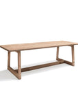 Rectangular Table Dennis Large | Reclaimed Teak Natural Grey