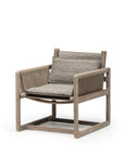 Easy Chair Carlo | Teak Natural Grey / Rope