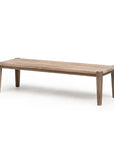Rectangular Coffee Table Floor Large | Reclaimed Teak Natural Grey