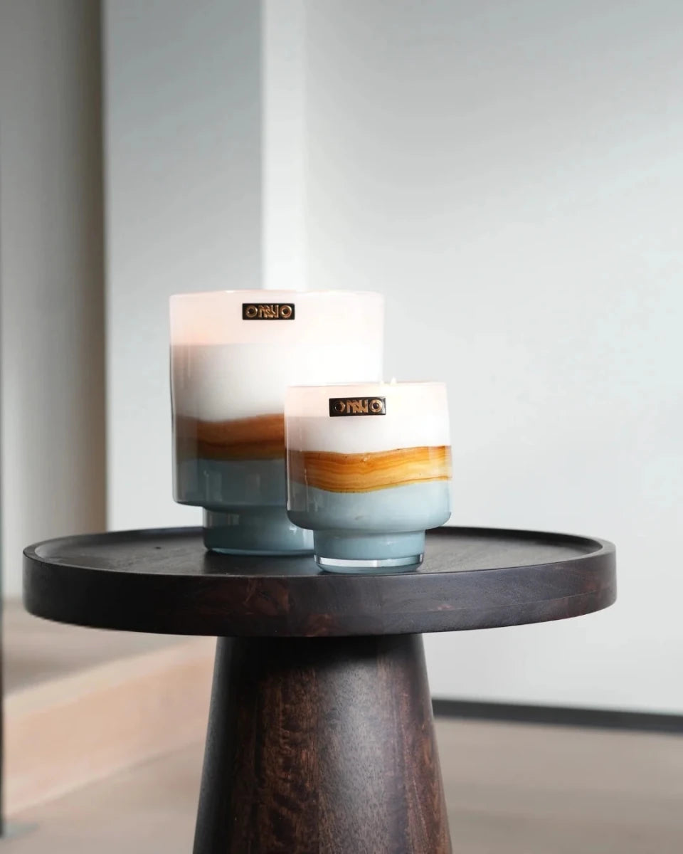 Geurkaars Art Riva Sunset | S - NU PUUR & GROEN