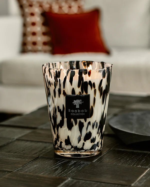 Geurkaars Black Pearls | Classique 10 - NU PUUR & GROEN