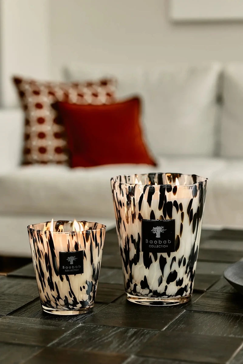 Geurkaars Black Pearls | Grande 24 - NU PUUR & GROEN