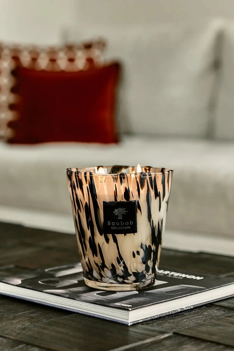 Geurkaars Black Pearls | Grande 24 - NU PUUR & GROEN