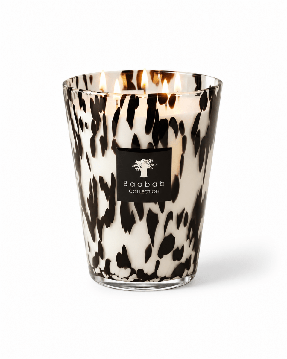 Geurkaars Black Pearls | Grande - NU PUUR &amp; GROEN