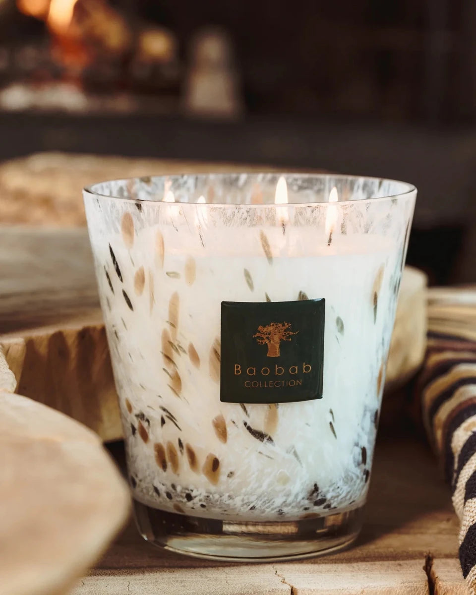Geurkaars Halona White World | Signature - NU PUUR &amp; GROEN