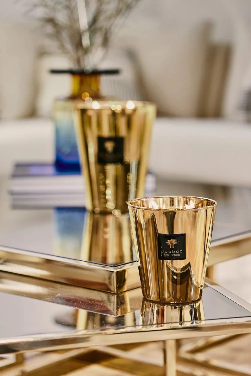 Geurkaars Les Exclusives Aurum | Monument 35 - NU PUUR & GROEN