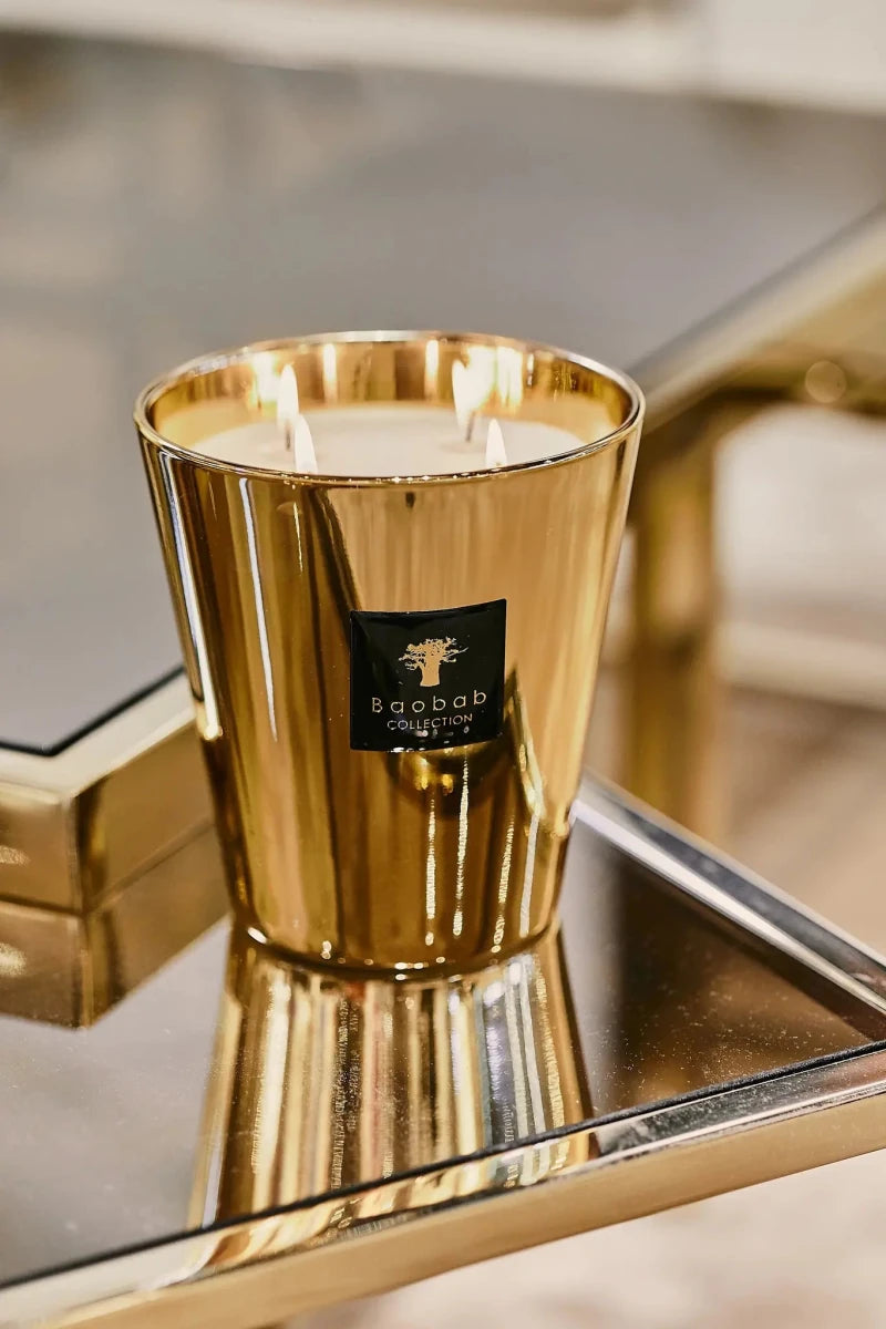 Geurkaars Les Exclusives Aurum | Monument 35 - NU PUUR & GROEN