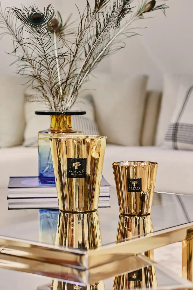 Geurkaars Les Exclusives Aurum | Monument 35 - NU PUUR & GROEN