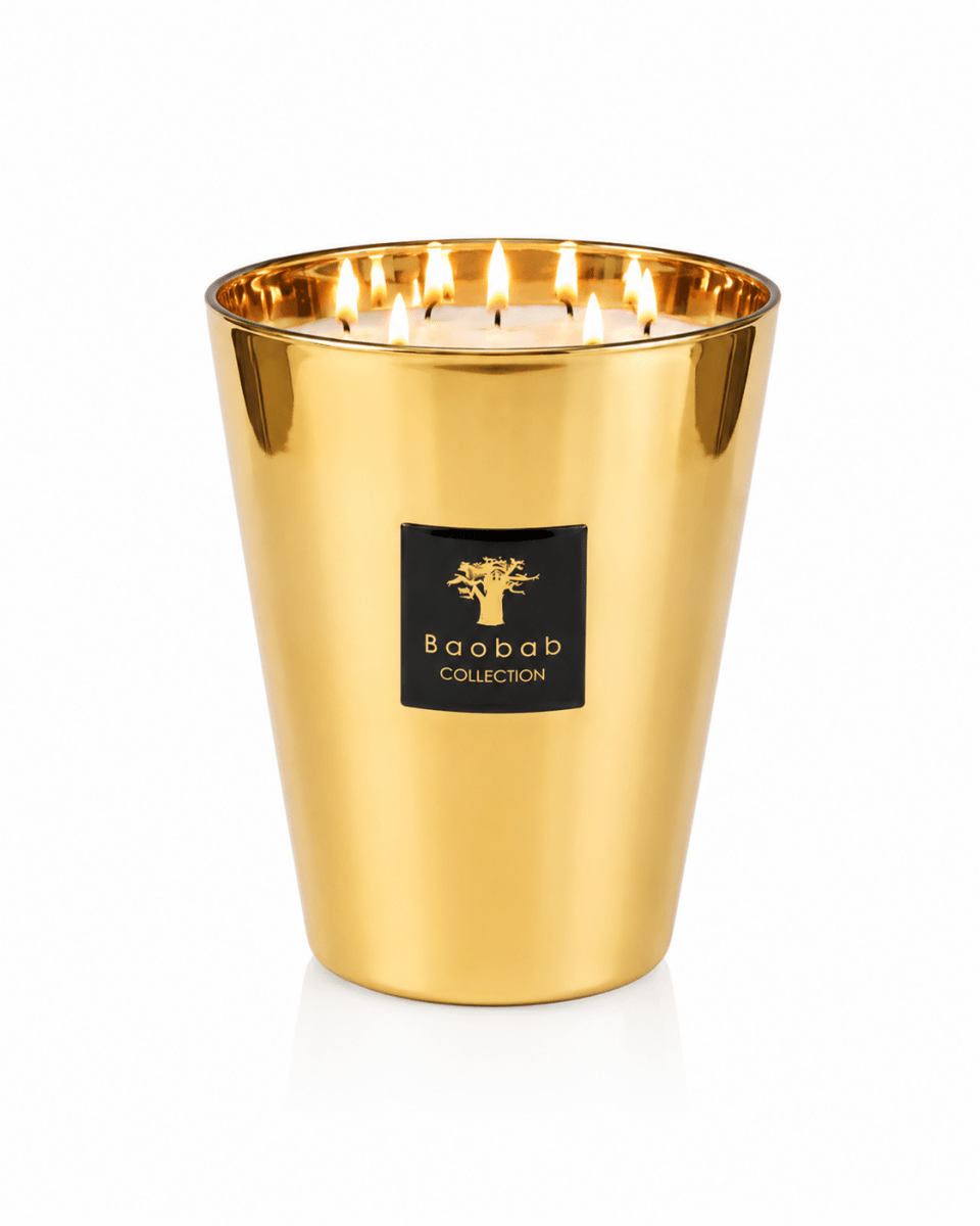 Geurkaars Les Exclusives Aurum | Monument 35 - NU PUUR & GROEN