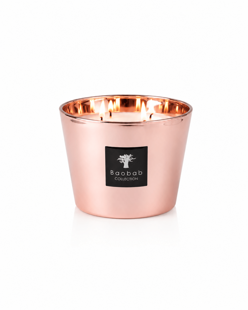 Geurkaars Les Exclusives Roseum | Monument 35 - NU PUUR & GROEN